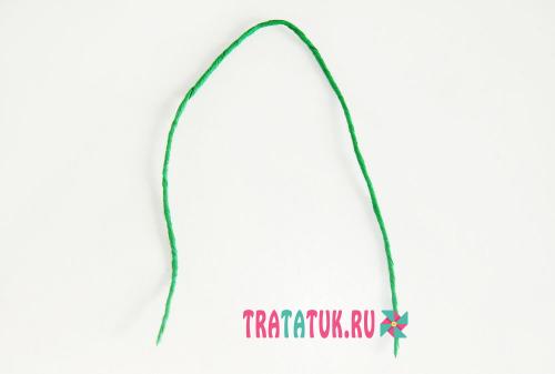 Фея из гофрированной бумаги