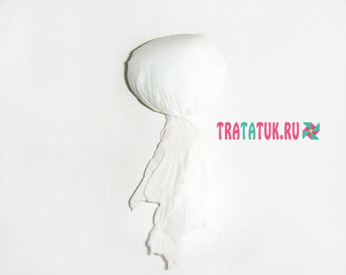 Фея из гофрированной бумаги