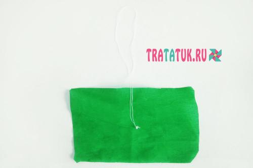 Фея из гофрированной бумаги