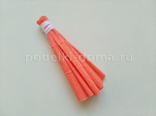 Как создать фею из гофрированной бумаги. Принцесса