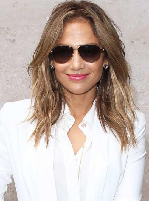 Какие прически предпочитает использовать Дженнифер Лопес. Стильные прически Дженнифер Лопес: фото