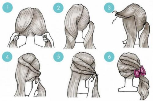 Идеальная причёска своими руками. 15 пошаговых причесок своими руками