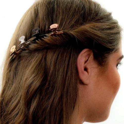 Как удержать заколку крабиком надолго. Разновидности заколок-крабиков