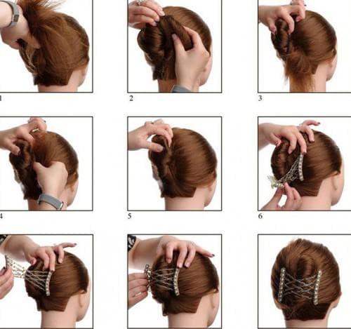 Заколотка волос крабиком: простой способ сделать волосы привлекательными 03 Заколотка волос крабиком: простой способ сделать волосы привлекательными 03
