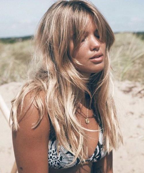 Стрижки 2021 на тонкие волосы средней длины. Стрижки для тонких волос 2021