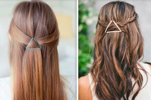 Как удержать прическу с заколками по бокам на протяжении всего дня. Прическа с невидимками по бокам на средние, длинные, короткие волосы