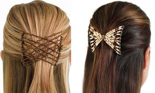 Как можно красиво заколоть волосы. Закалываем волосы: заколки, крабы и невидимки