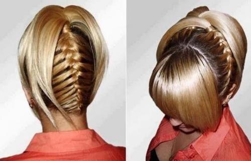 Секреты создания идеальной прически с заплеткой сзади 17 Секреты создания идеальной прически с заплеткой сзади 17