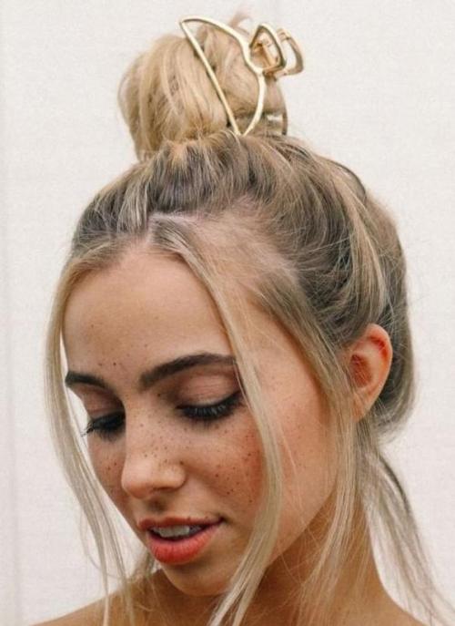 Закалывание волос дома: простой способ получить стильный вид 08