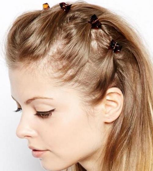 Закалывание волос дома: простой способ получить стильный вид 05