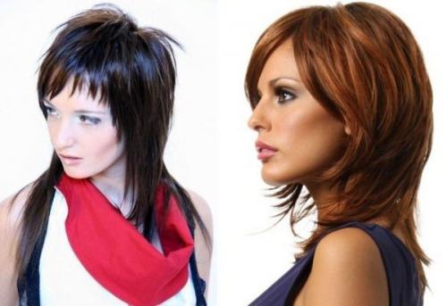 Стрижка с объемом на макушке. Стрижки на средние волосы с короткой макушкой