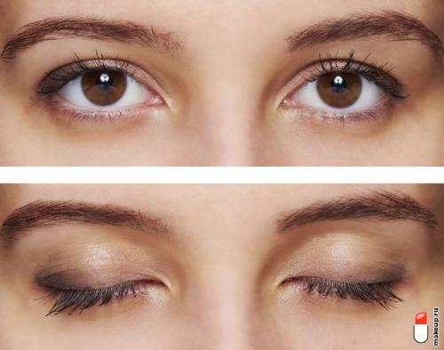 Темный макияж для карих глаз. Как подбирать косметику для карих глаз разных оттенков?