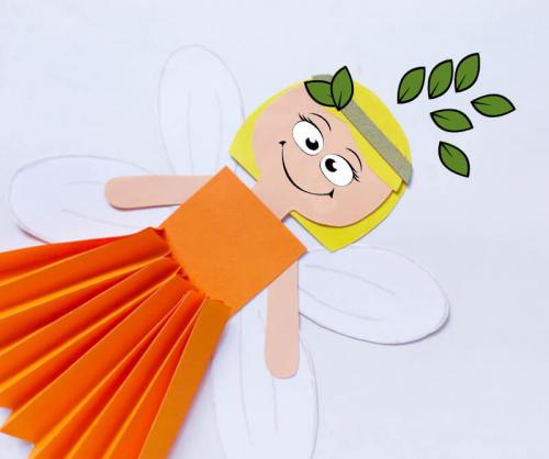 Как сделать фея-туфельки своими руками. Фея из бумаги своими руками для детей (шаблоны)