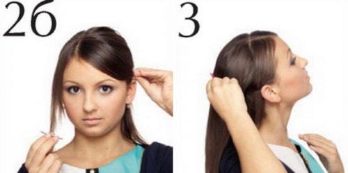 Какие быстрые прически с заколками можно сделать на работу. Какую прическу сделать на работу в офис?