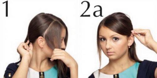 Какие быстрые прически с заколками можно сделать на работу. Какую прическу сделать на работу в офис?