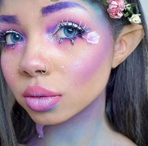 Макияж на Хэллоуин легкий. Легкий макияж на Хэллоуин для девушек в домашних условиях