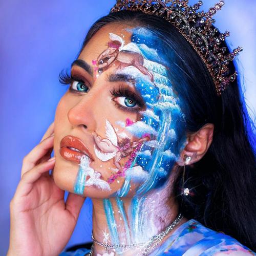 Макияж на Хэллоуин для девушек. Несложный макияж –, как накрасить лицо на Хэллоуин