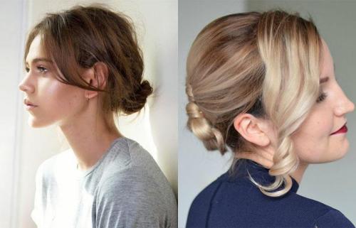 Как сделать красивый пучок на короткие волосы: проверенные рецепты 17 Как сделать красивый пучок на короткие волосы: проверенные рецепты 17