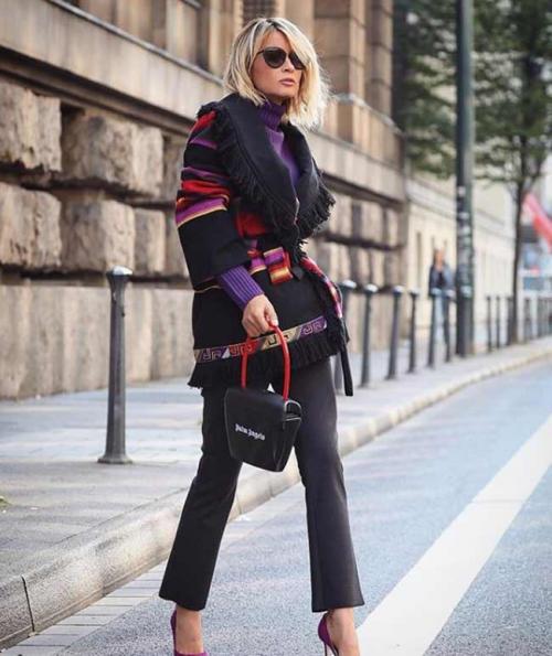 С чем носить кардиган на пуговицах. Неожиданно стал снова в моде: кардиган на пуговицах, с чем носить