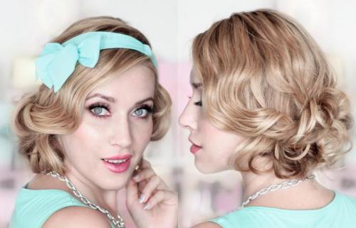 Простые и стильные: 10 причесок для коротких волос 05 Простые и стильные: 10 причесок для коротких волос 05