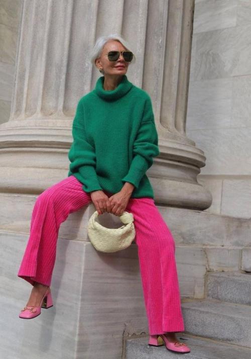 Модные пуховики для женщин з.  Что носить женщинам старше 50 лет зимой? 04