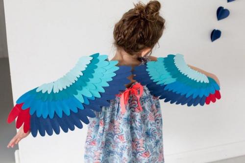 Как сделать крылья феи Винкс своими руками. Варианты нарядов 09