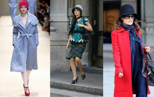 Как сочетать шляпу с курткой. Цвет женской шляпы