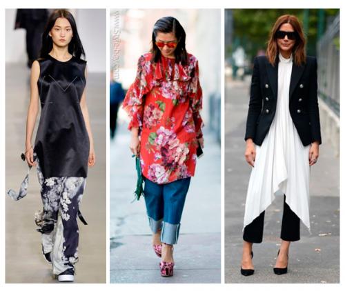 Как возник тренд платье с брюками в 2025 году. Платье + брюки. Совместимы ли?