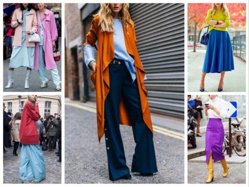 Можно ли носить платье с брюками разного цвета. Правильное сочетание цветов в одежде