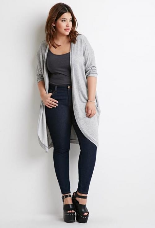 Черные джинсы для полных женщин. Основные критерии выбора