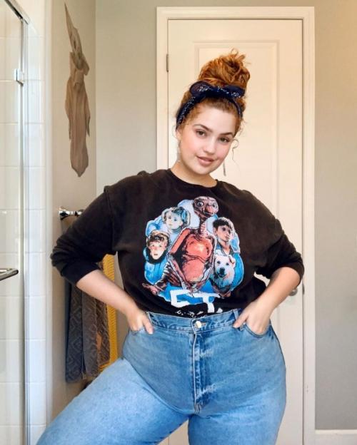 Джинсы для полных с животом. 8 моделей джинсов, которые на полной фигуре смотрятся шикарно