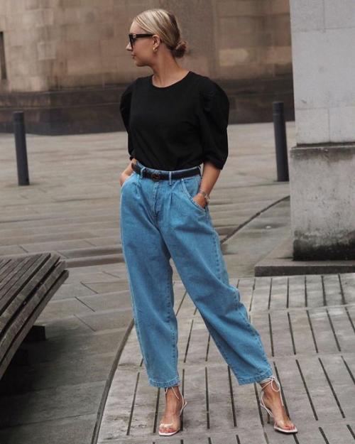 Как носить джинсы-бойфренды женщинам посл.  Бойфренды для женщин 40 лет: свежая находка или плохая идея? 10