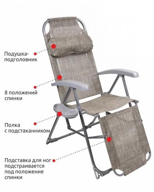 Как правильно настроить кресло шезлонг для достижения максимального комфорта. Рейтинг лучших кресел шезлонгов (ТОП-8)