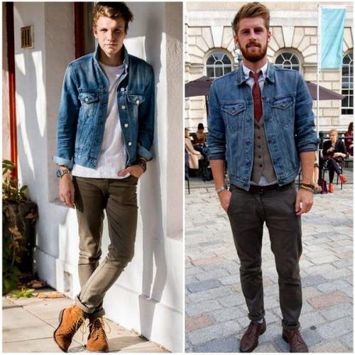 С чем носить джинсовую куртку с мехом мужчинам. Джинсовая куртка: с чем носить мужчине