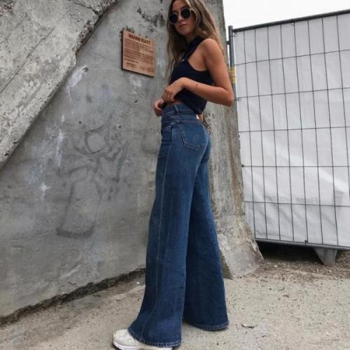 Джинсы 2021 для женщин з.  Деним – материал вне времени