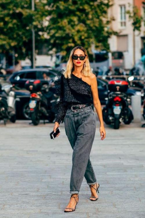 Джинсы 2021 для женщин з.  Деним – материал вне времени