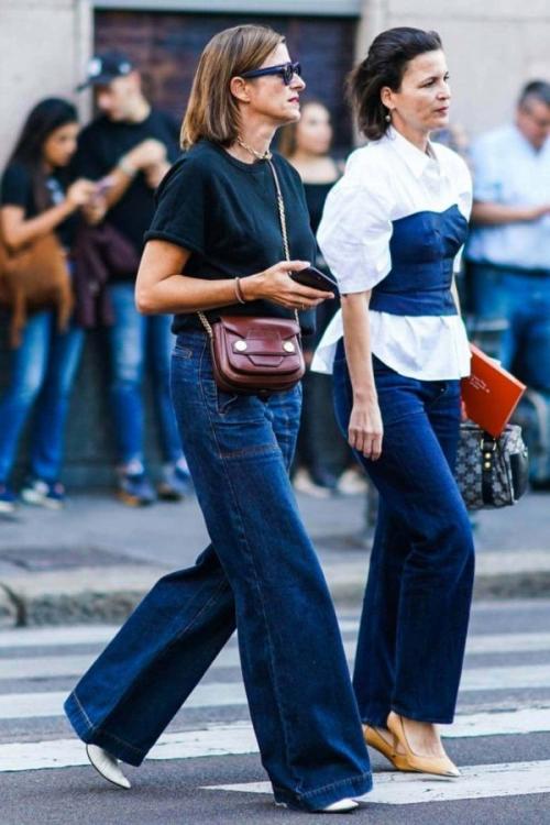 Джинсы 2021 для женщин з.  Деним – материал вне времени