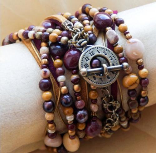 Какие аксессуары и украшения можно использовать для создания стиля бохо на осень. Креативные украшения в стиле бохо