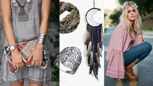 Какие аксессуары и украшения можно использовать для создания стиля бохо на осень. Креативные украшения в стиле бохо