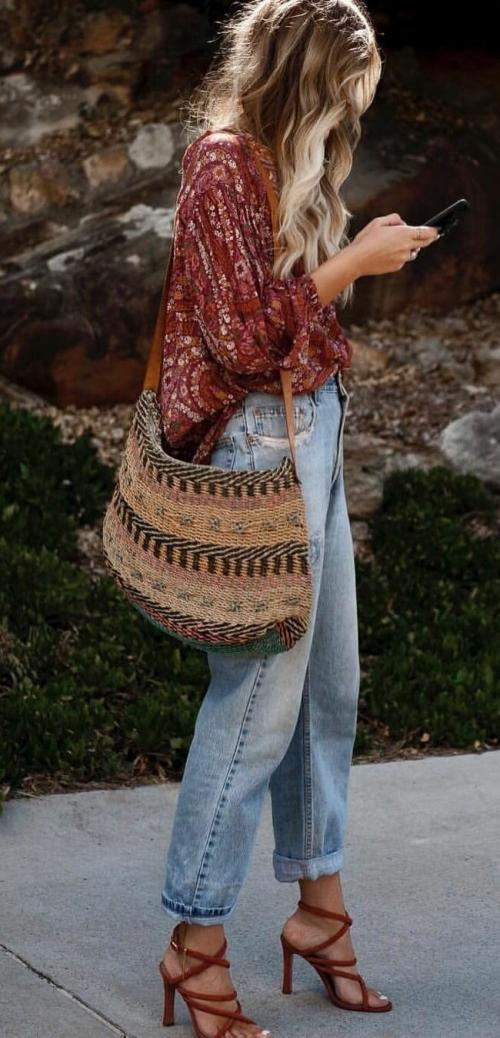 Какие материалы и ткани лучше всего подходят для осеннего бохо-образа. Любительницам стиля бохо: что и как носить осенью