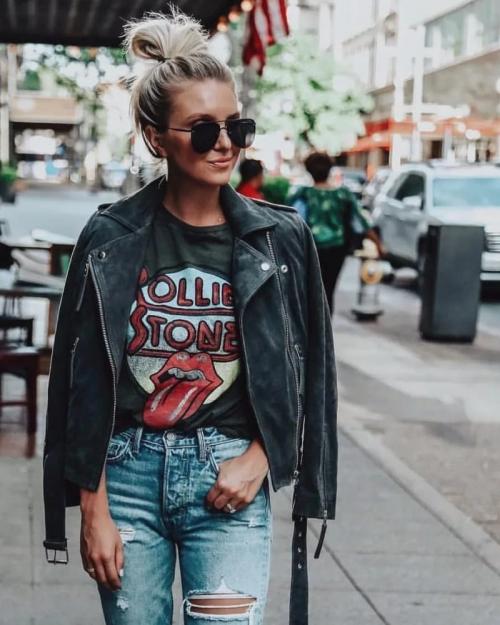 Какие стилистические приемы помогут создать элегантный образ с джинсами с дырами. С чем носить рваные джинсы: хит-парад лучших вариантов