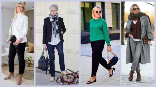 Джинсы для пожилых женщин. Эвелина Хромченко объяснила взрослым женщинам, как носить джинсы после 50 лет и не выглядеть дешево