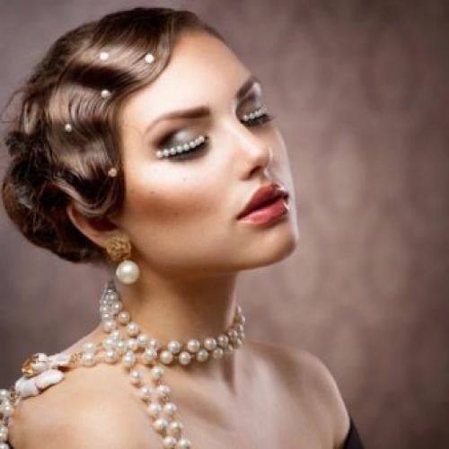 Украшения на волосы короткие. Для подружки 05