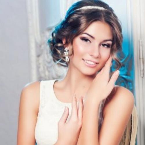 Украшения на волосы короткие. Для подружки 03