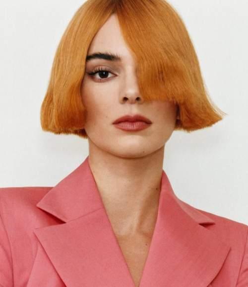 Прямая челка 2022. Трендовый вид челки 2022 на прямые волосы