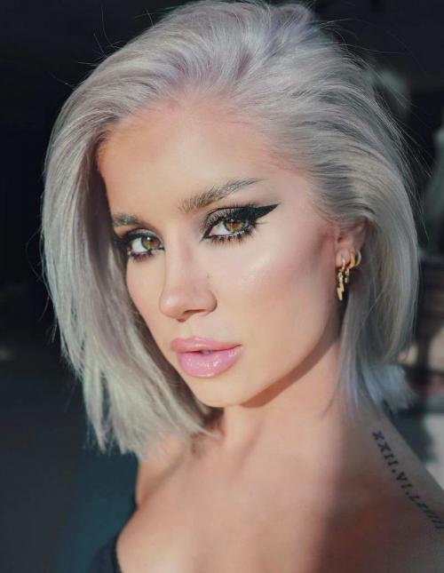 Челка прямая не густая. 8 видов челок 02