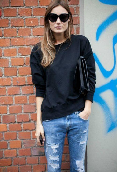 Топ-10 самых стильных моделей женских рваных джинсов: как выбрать и с чем сочетать 09 Топ-10 самых стильных моделей женских рваных джинсов: как выбрать и с чем сочетать 09